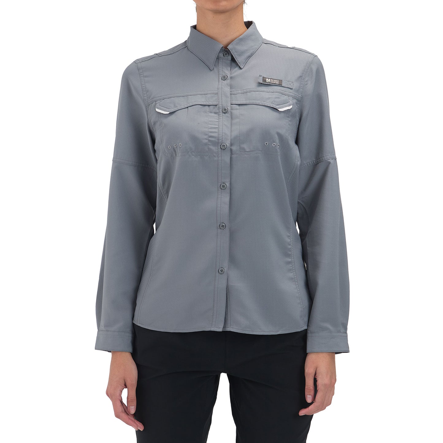 Camisa Manga Larga Mujer Roatan Outdoor Adventure - Gris