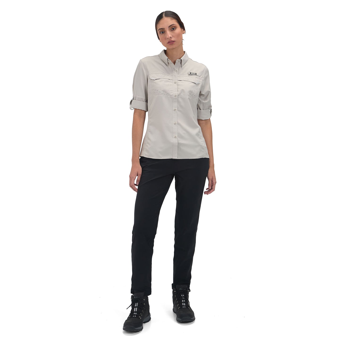 Camisa Manga Larga Mujer Roatan Outdoor Adventure - Beige