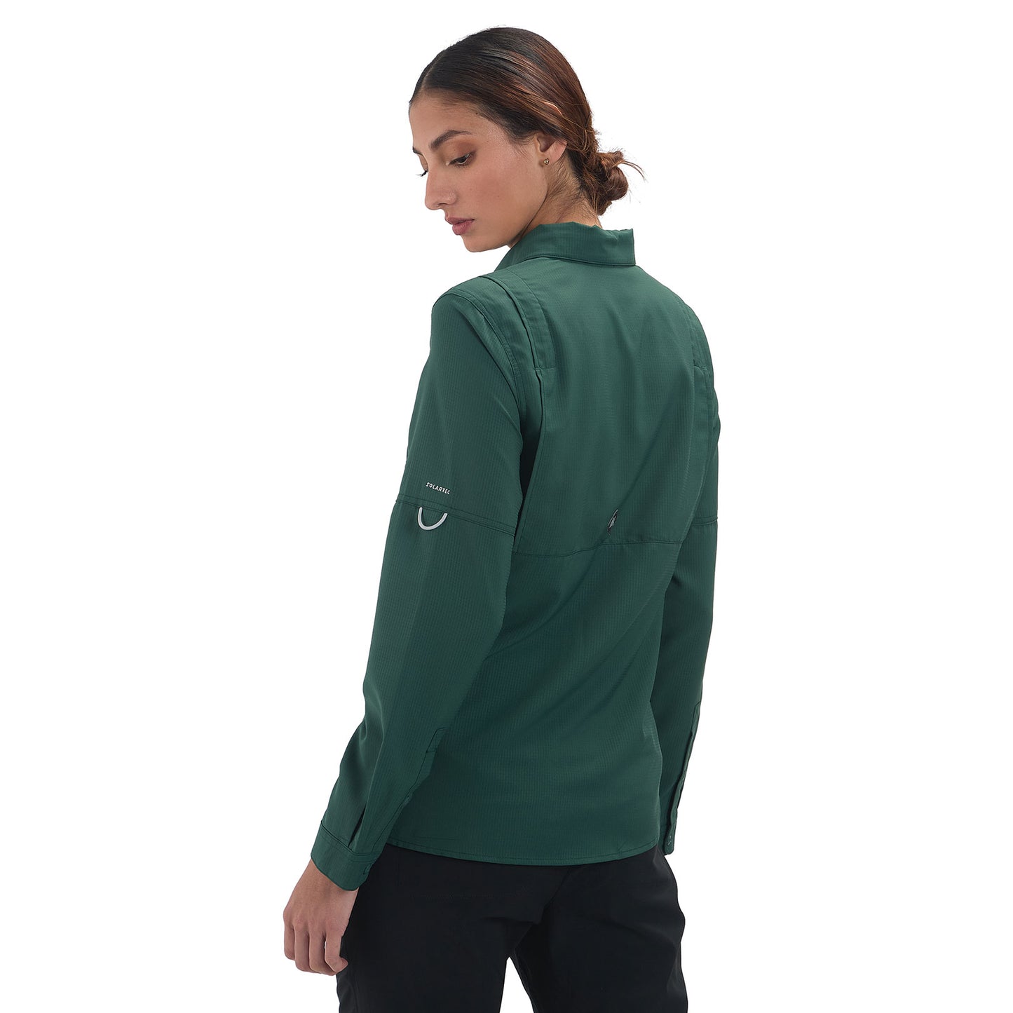 Camisa Manga Larga Mujer Roatan Outdoor Adventure - Verde