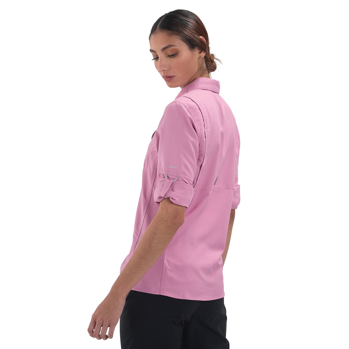 Camisa Manga Larga Mujer Roatan Outdoor Adventure - Rosa