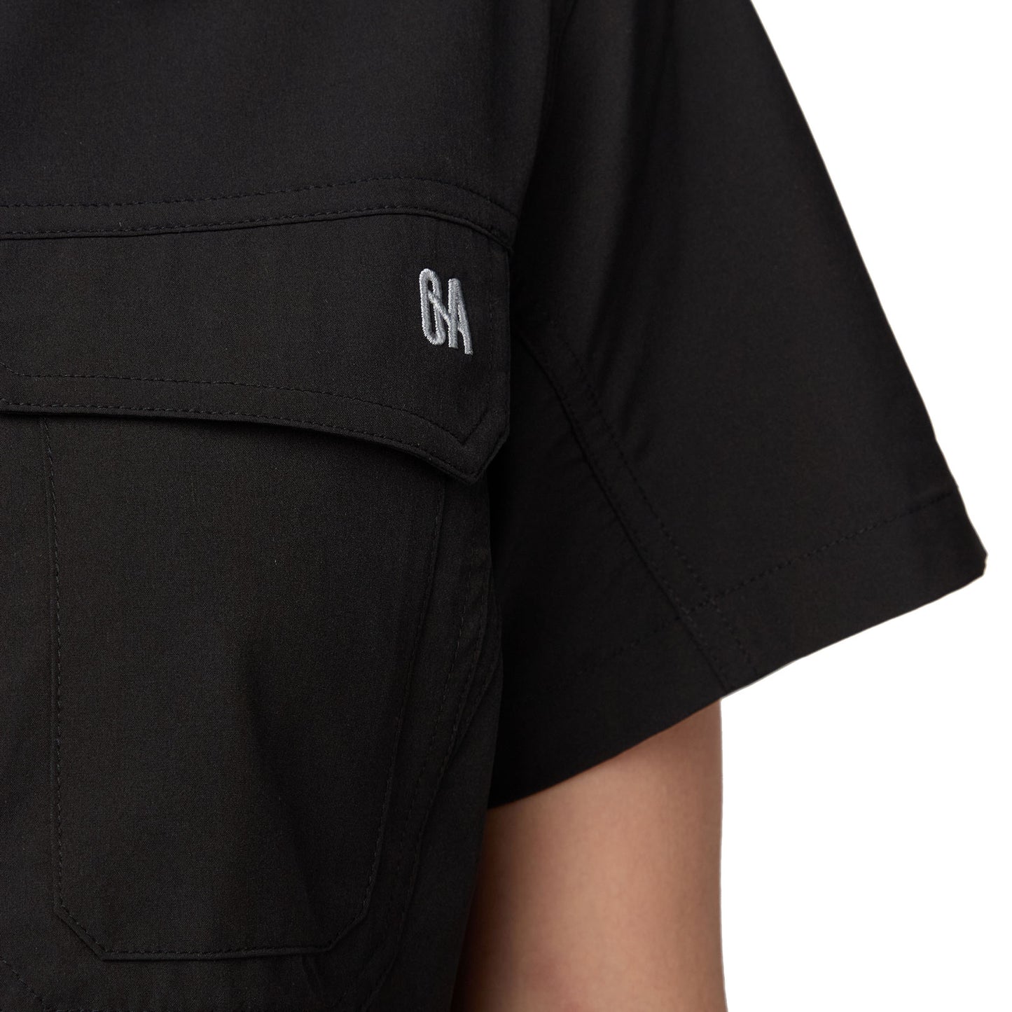 Camisa Manga Corta Mujer Las Perlas Outdoor Adventure - Negro