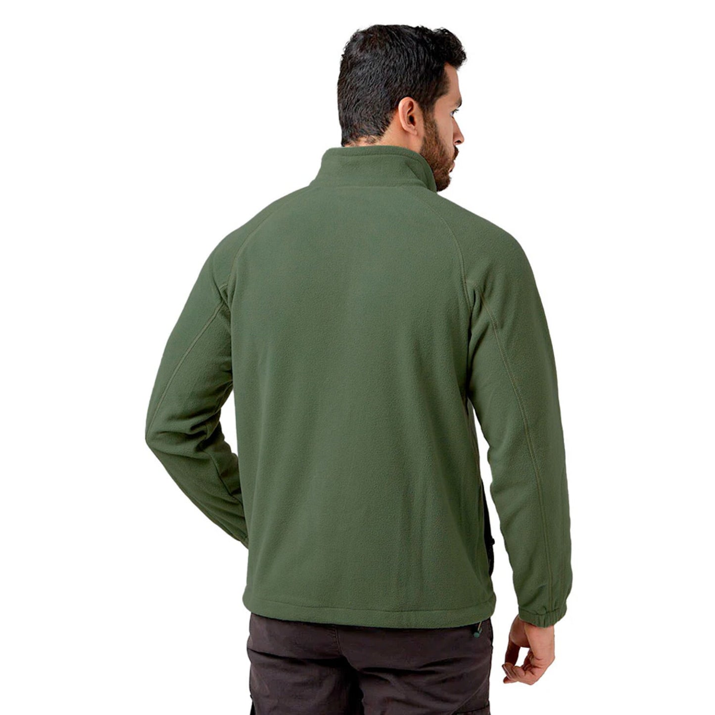 FLEECE PARA HOMBRE OUTDOOR ADVENTURE KAMUK - VERDE#VERDE