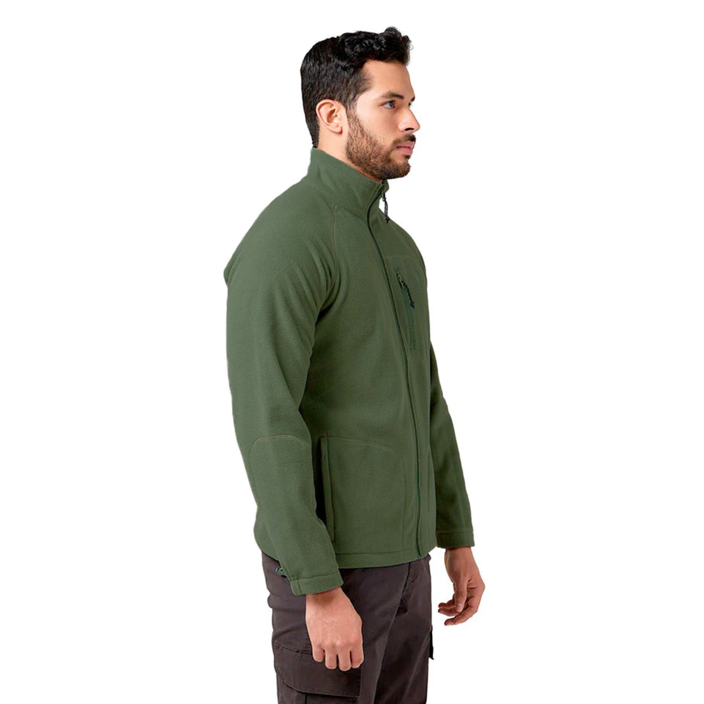 FLEECE PARA HOMBRE OUTDOOR ADVENTURE KAMUK - VERDE#VERDE