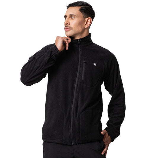 Fleece Polar Irazu OA Hombre Negro | Outdoor Adventure Colombia