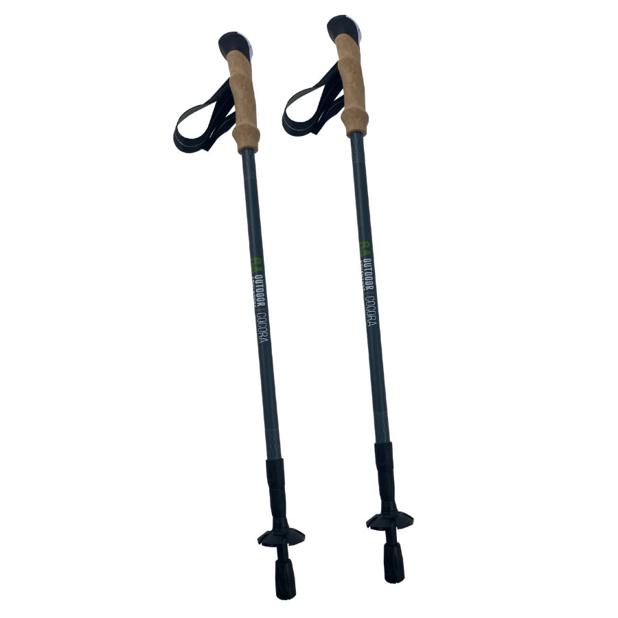 Duo baston telescopico Outdoor Adventure Cocora - Gris