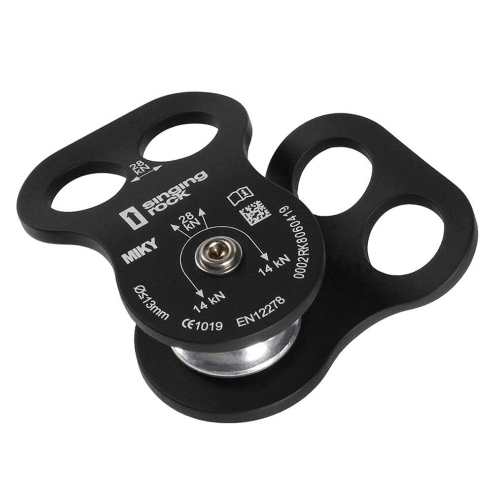 POLEA DE ALUMINIO PARA ARBORISMO MIKY - 28KN