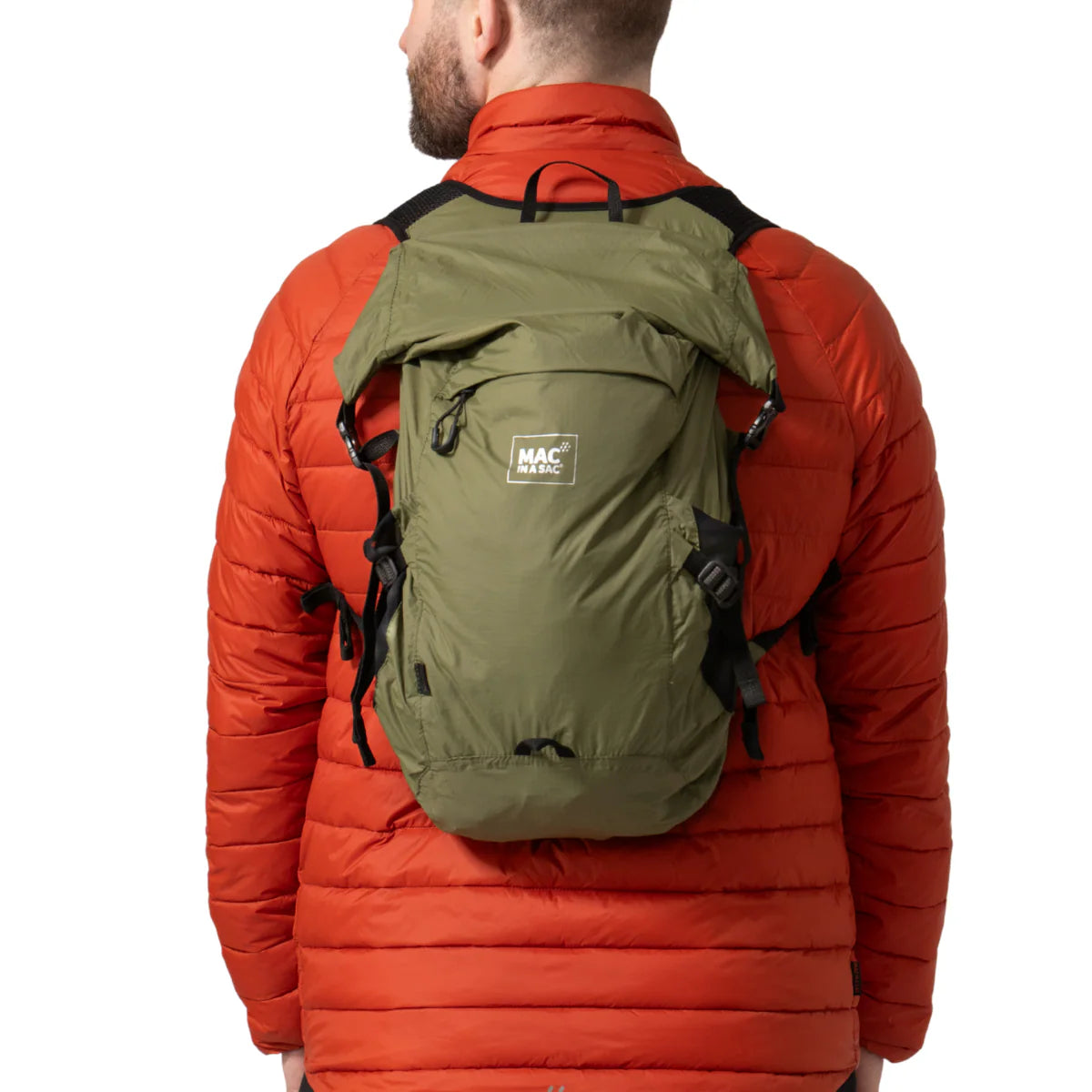 Mochila impermeable Mac in a Sac Travelite - Verde