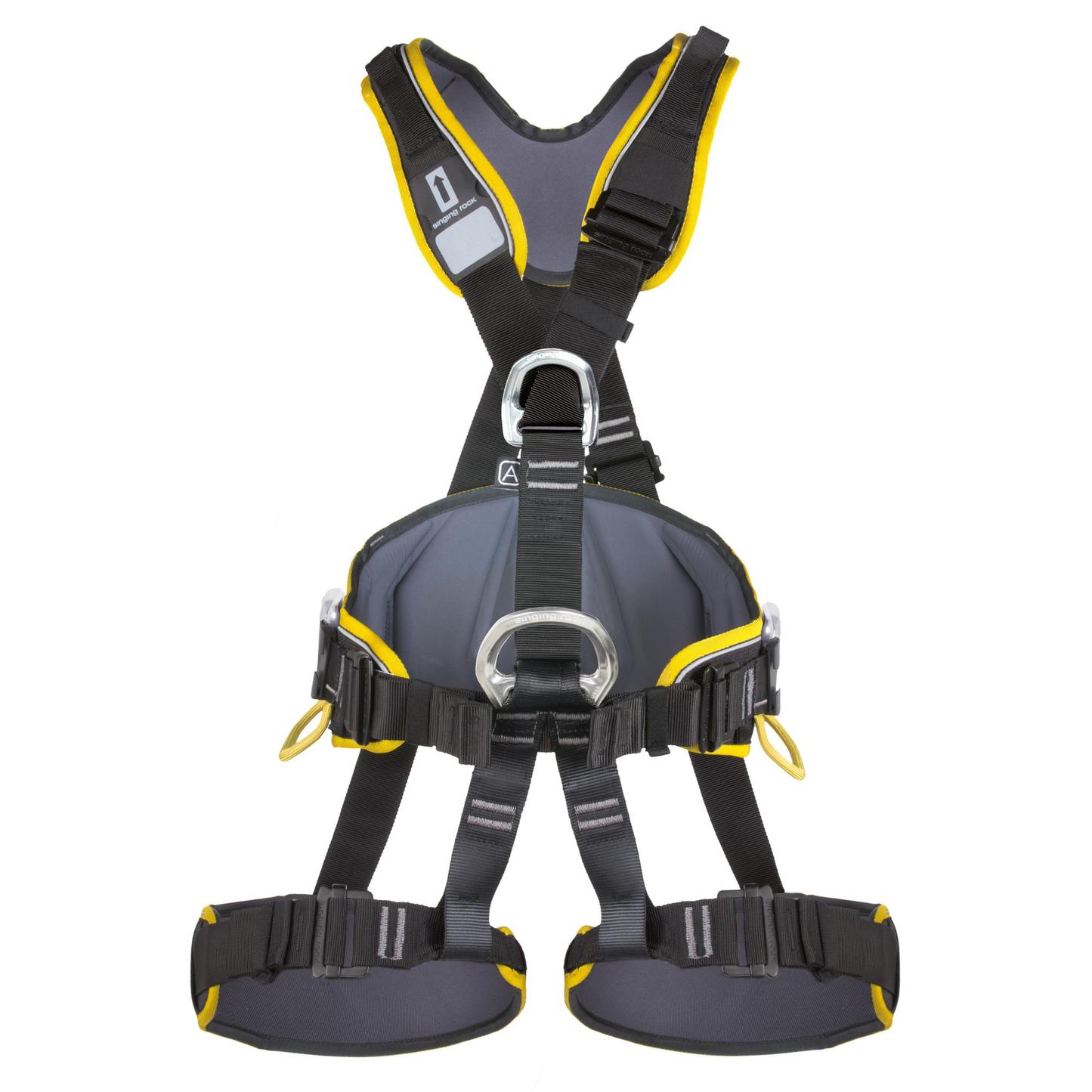 ARNÉS DE TRABAJO PROFI WORKER 3D STANDARD - AMARILLO/NEGRO
