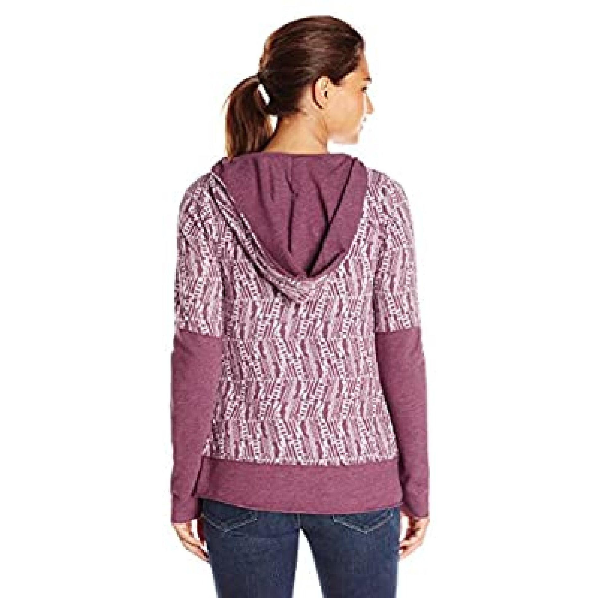 ABRIGO PARA MUJER GRACEFUL#MORADO