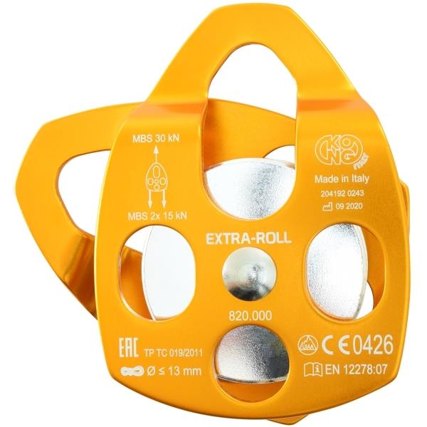 POLEA DE ALUMINIO KONG EXTRA ROLL - 30KN#2