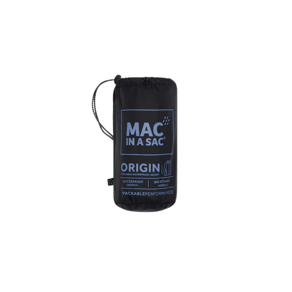 Jacket impermeable unisex Mac in a Sac Origin - Negro