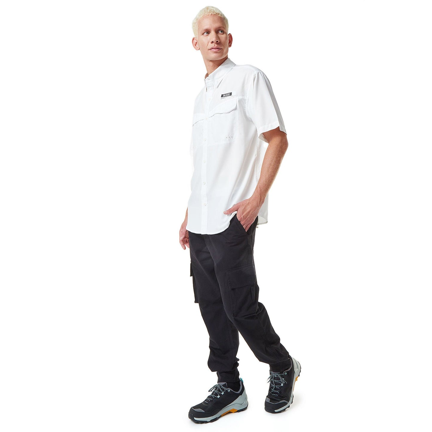 CAMISA HOMBRE MANGA CORTA ROATAN OUTDOOR ADVENTURE BLANCO