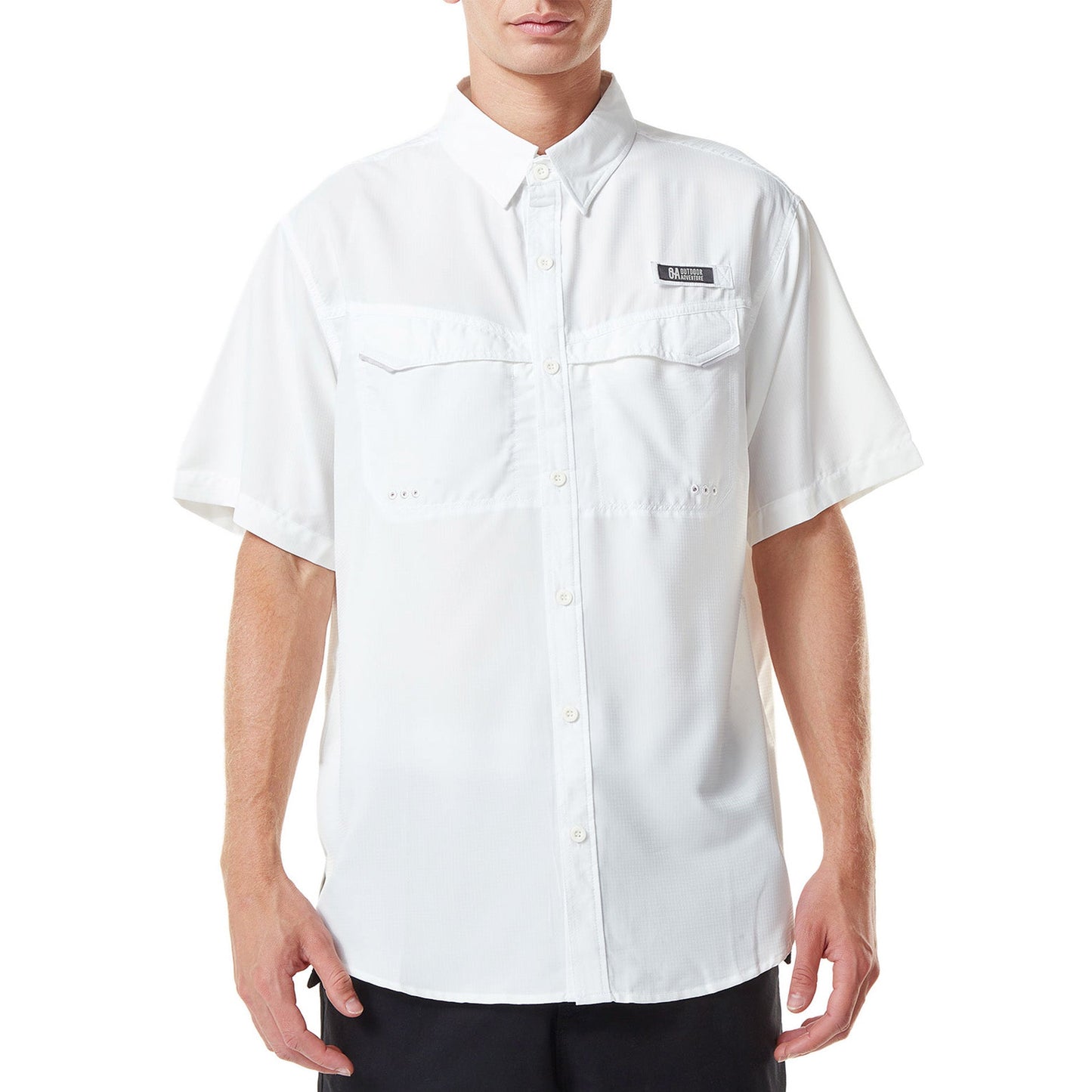 CAMISA HOMBRE MANGA CORTA ROATAN OUTDOOR ADVENTURE BLANCO