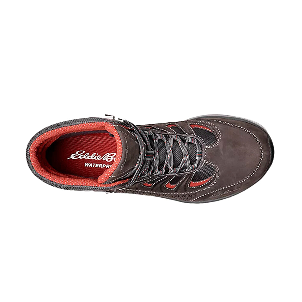 BOTA IMPERMEABLE DE SENDERISMO PARA HOMBRE EDDIE BAUER GUIDE PRO - CAFÉ