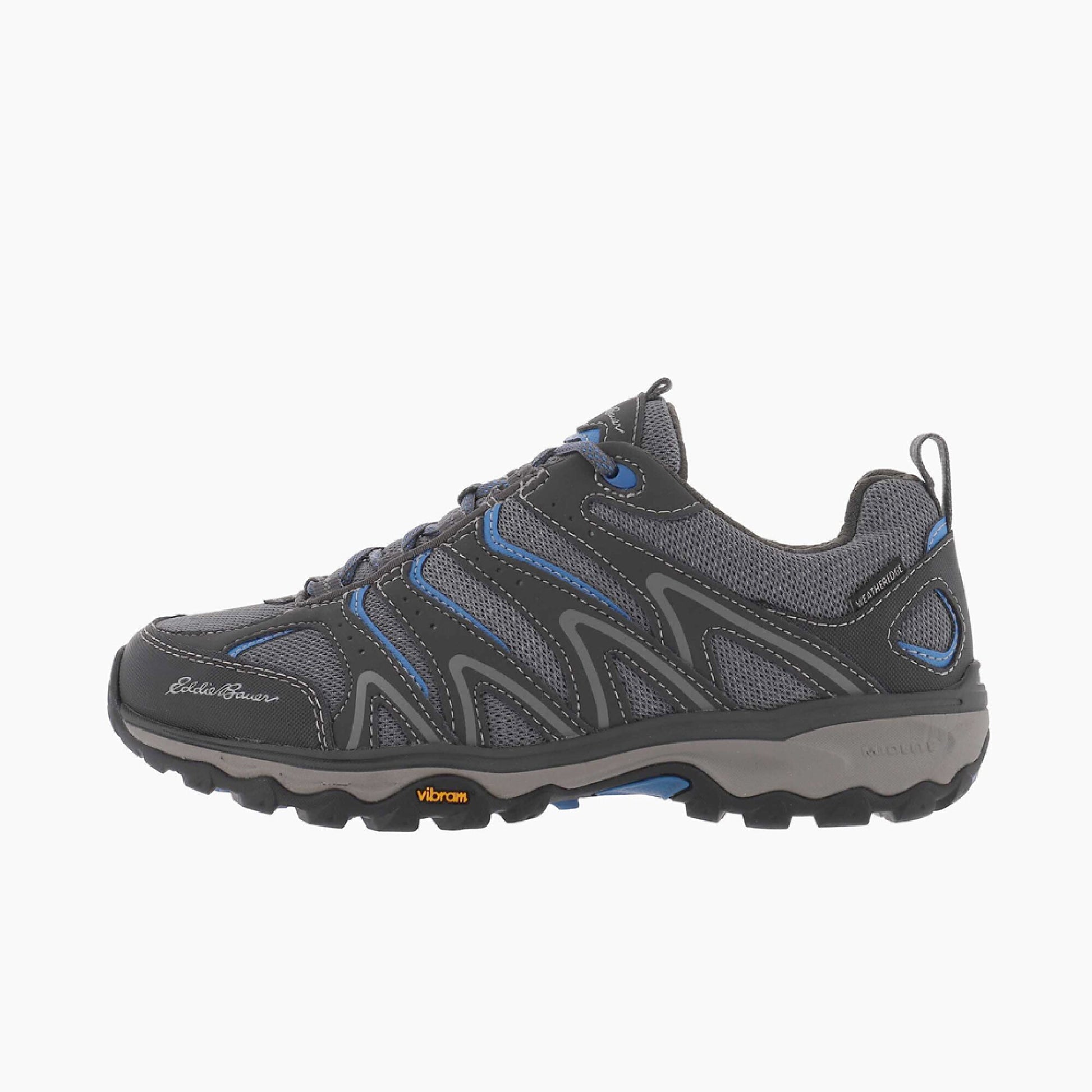 TENIS IMPERMEABLES DE HOMBRE PARA SENDERISMO EDDIE BAUER LUKLA PRO - GRIS DARK SLATE#GRIS DARK SLATE