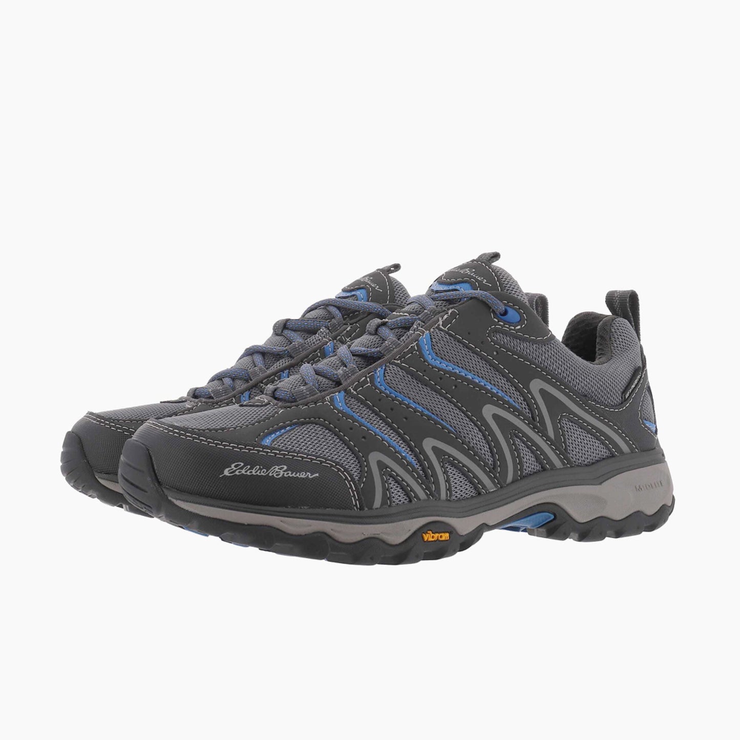 TENIS IMPERMEABLES DE HOMBRE PARA SENDERISMO EDDIE BAUER LUKLA PRO - GRIS DARK SLATE#GRIS DARK SLATE