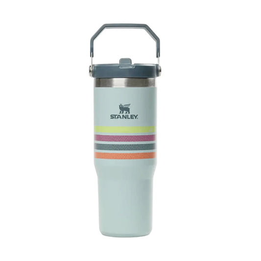 VASO TÉRMICO STANLEY FLIP STRAW 30 oz - Seafoam Stripe