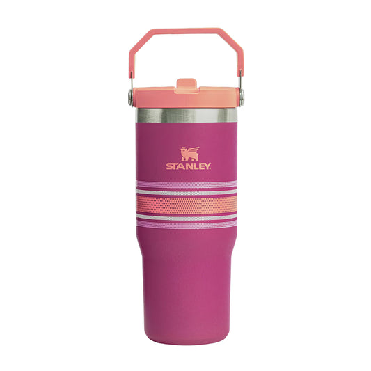 VASO TÉRMICO STANLEY FLIP STRAW 30 oz - Fucshia Mesh