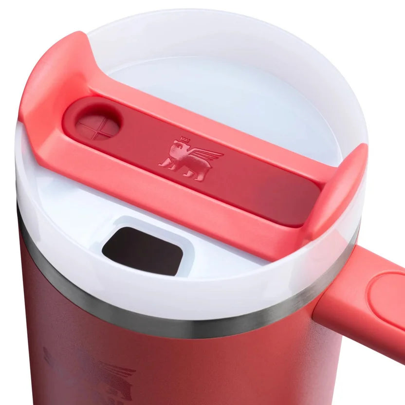 VASO TÉRMICO STANLEY QUENCHER 2.0 FlowState™ 30 oz - HOT CORAL