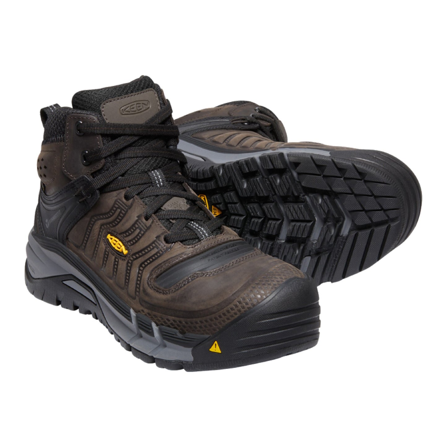 BOTA IMPERMEABLE DE TRABAJO PARA HOMBRE KANSAS CITY+ MID - COFFEE BEAN / BLACK