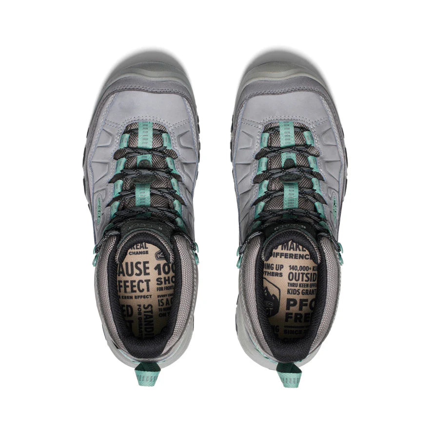 Bota impermeable para mujer Keen Targhee IV MID - Alloy/Granite Green