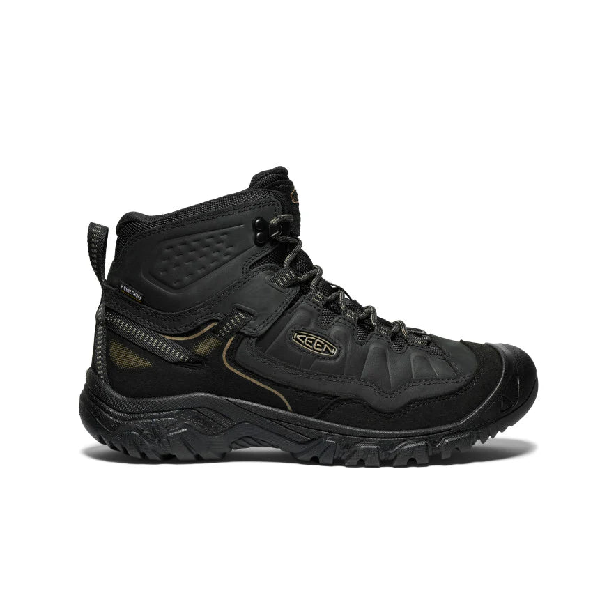 Bota impermeable para hombre Keen Targhee IV MID - Triple Black