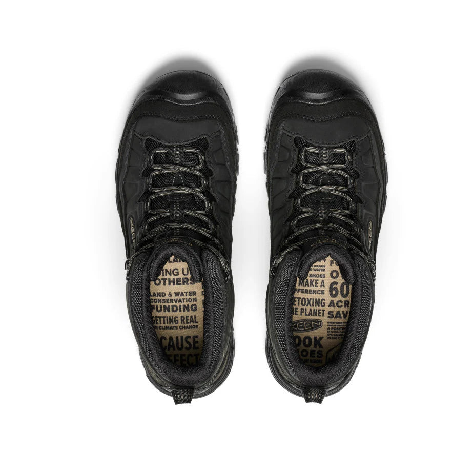 Bota impermeable para hombre Keen Targhee IV MID - Triple Black