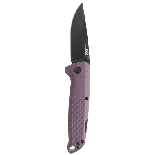 Cuchilla Adventurer LB SOG - Morado Crepúsculo + Negro