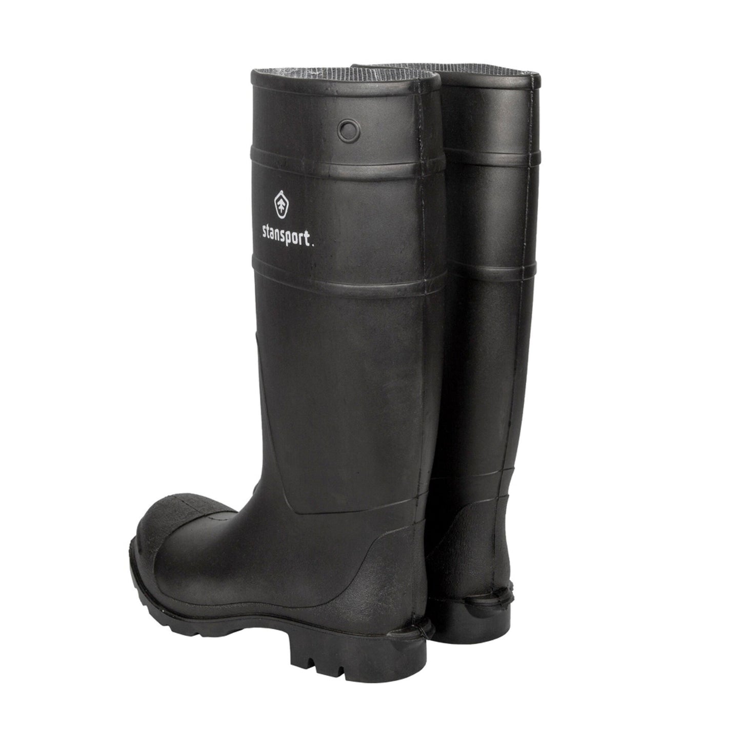 BOTAS DE HULE STANSPORT PLAIN TOE - NEGRO#NEGRO