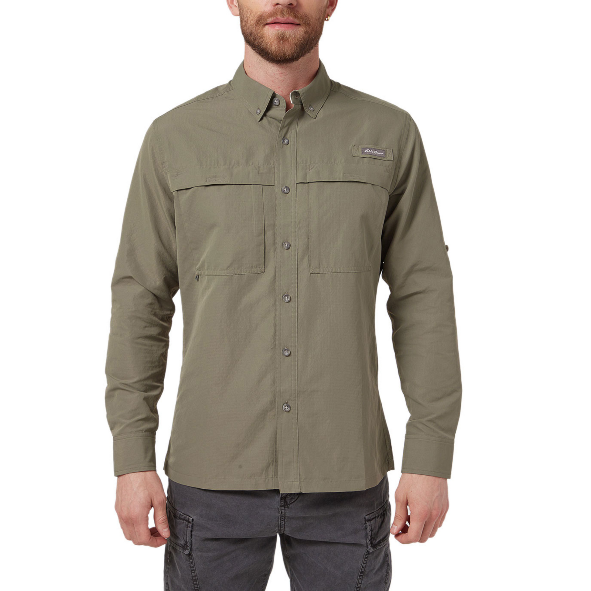 Camisa Eddie Bauer Ripstop Guide Hombre | Outdoor Adventure Colombia
