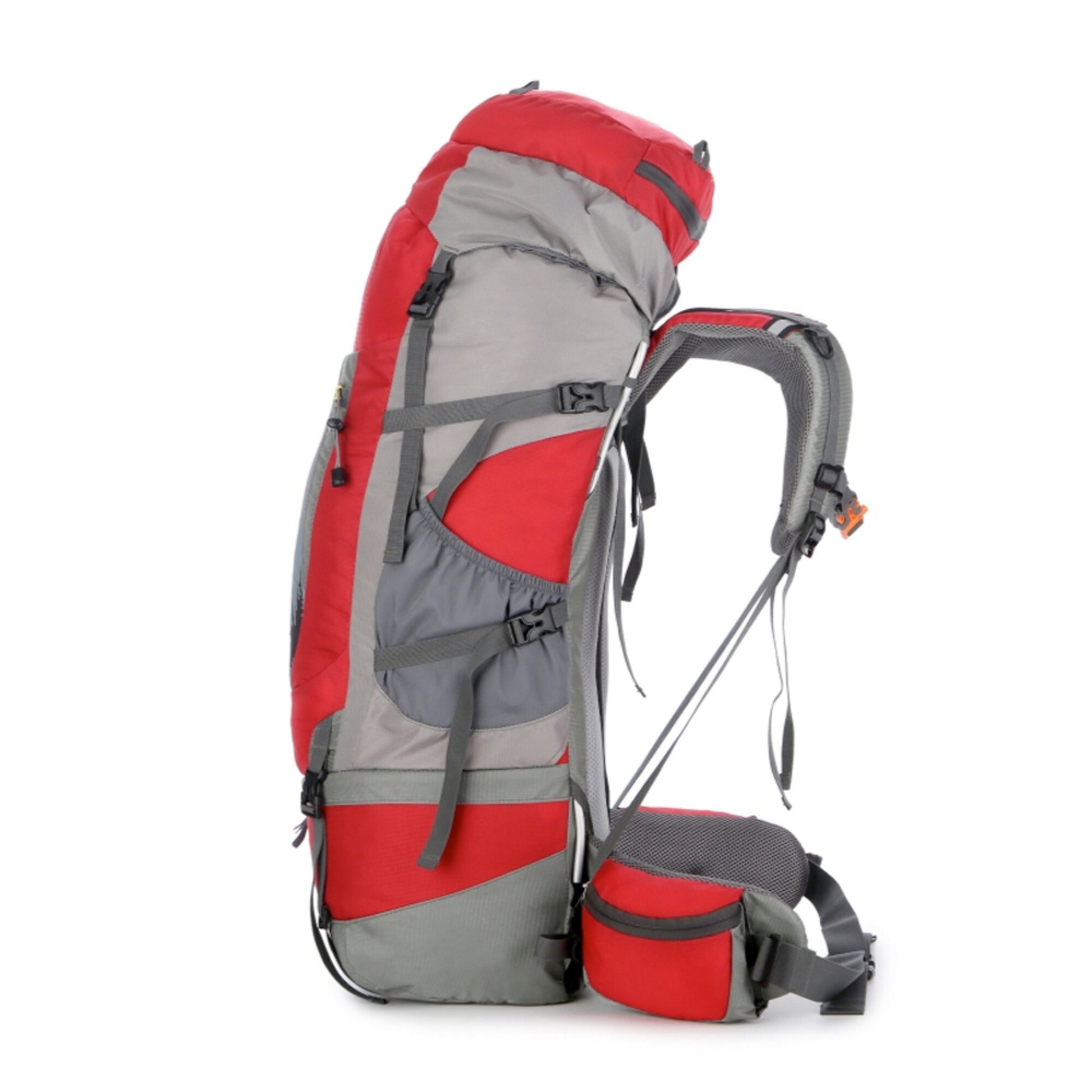 MOCHILA IMPERMEABLE 70L - ROJO#ROJO