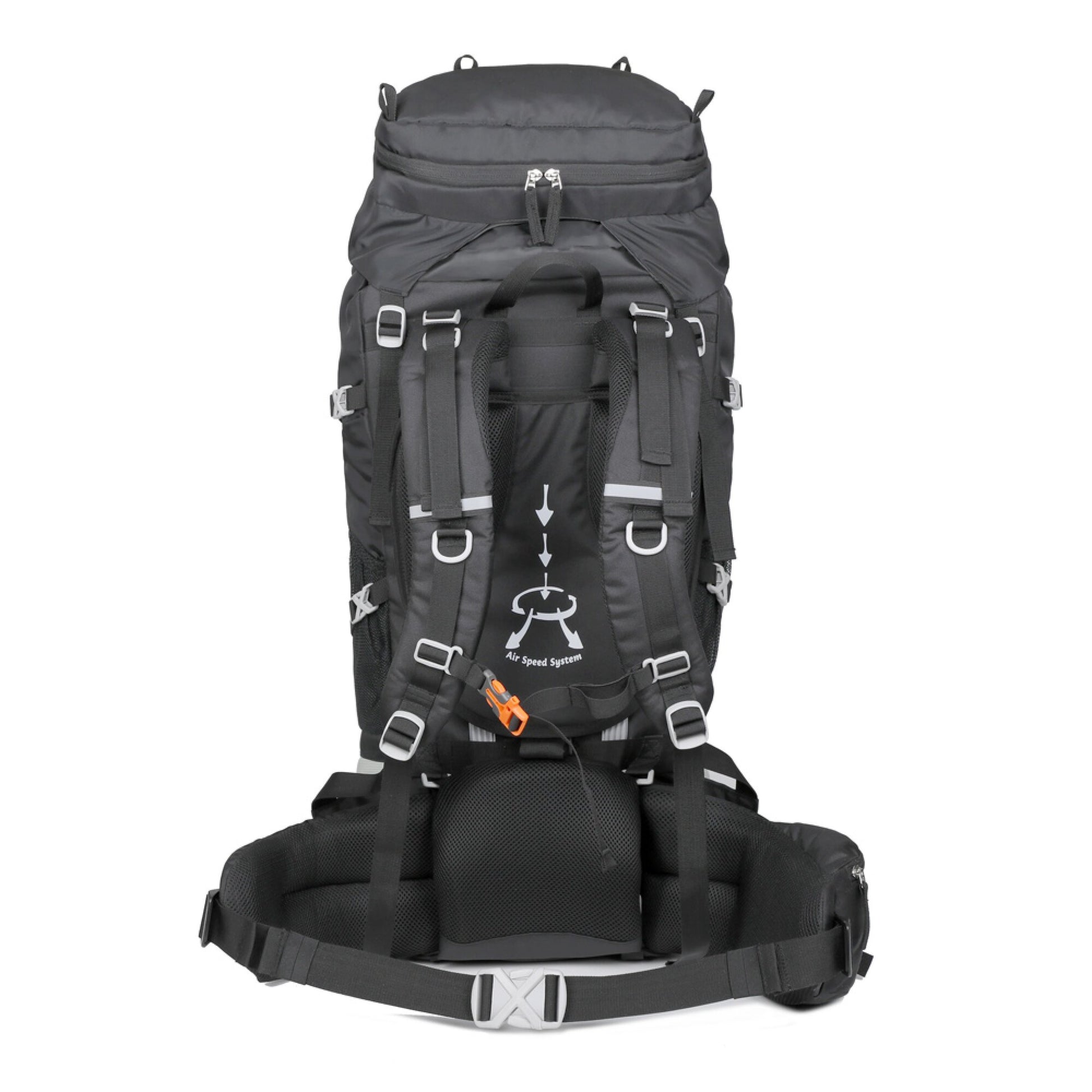 MOCHILA IMPERMEABLE 80L - GRIS#GRIS