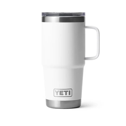 Taza Térmica Rambler 20 oz Travel Mug - Yeti Blanco
