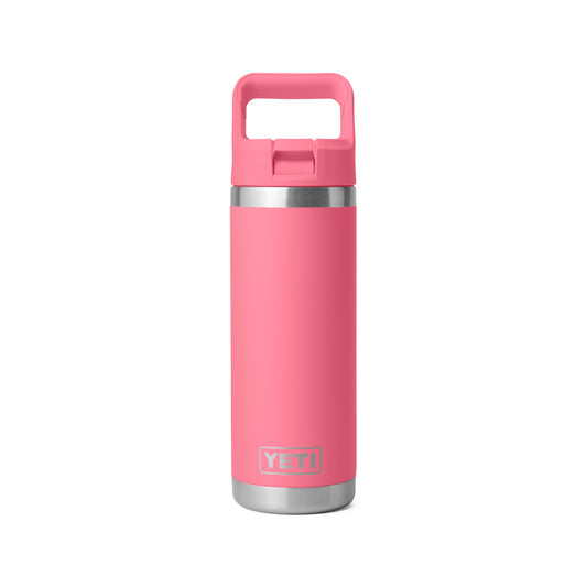Botella Yeti Rambler 18 oz C Straw - Tropical Pink