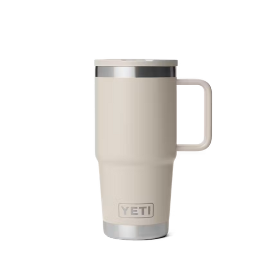 Taza Térmica Yeti Rambler Travel  Straw Mug 20oz - Cape Taupe