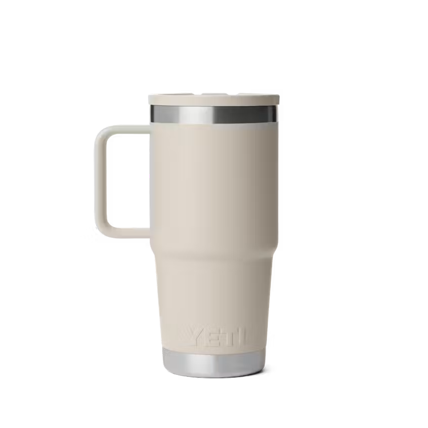 Taza Térmica Yeti Rambler Travel  Straw Mug 20oz - Cape Taupe
