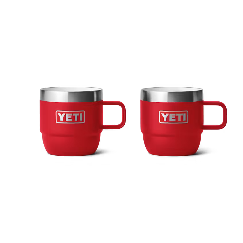 Taza Térmica Apilable Yeti Rambler 6 oz Mug 2PK - Rescue Red
