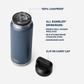 Botella Termica Yeti Rambler Chug 36oz - Rescue Red