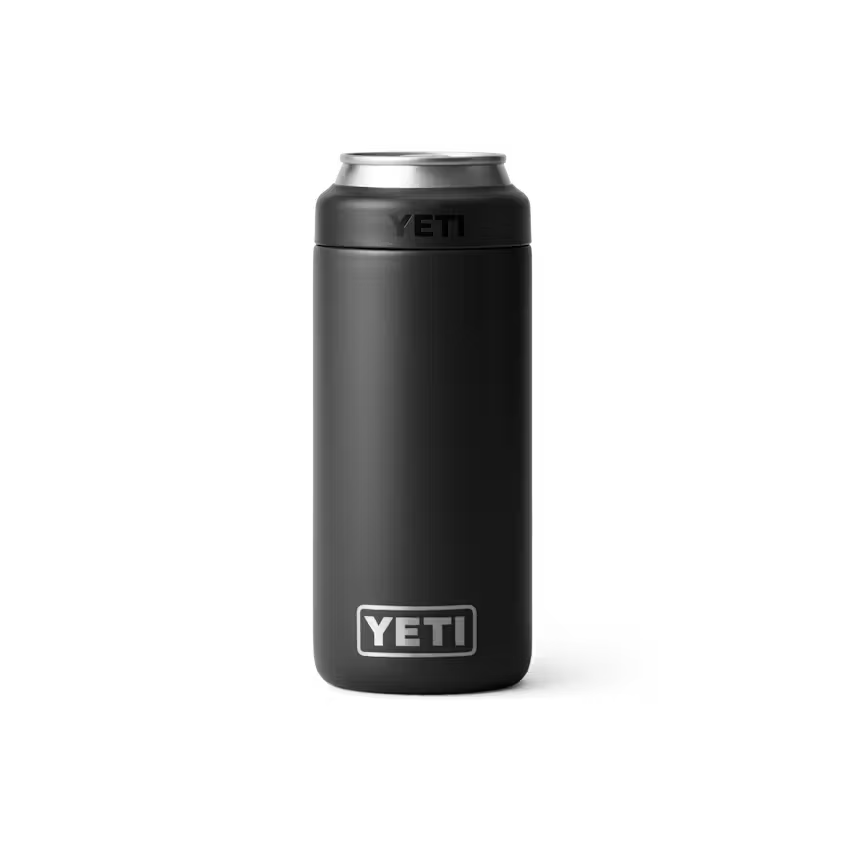 Portalatas Yeti Rambler Colster Slim 12oz - Black