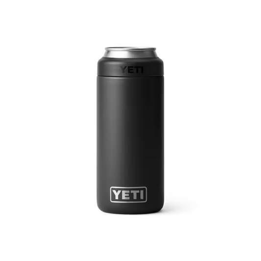 Portalatas Yeti Rambler Colster Slim 12oz - Black