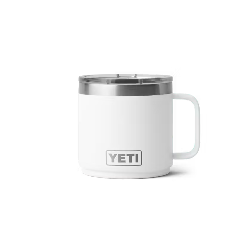 Taza Térmica Yeti Rambler 14 oz Mug MS - White