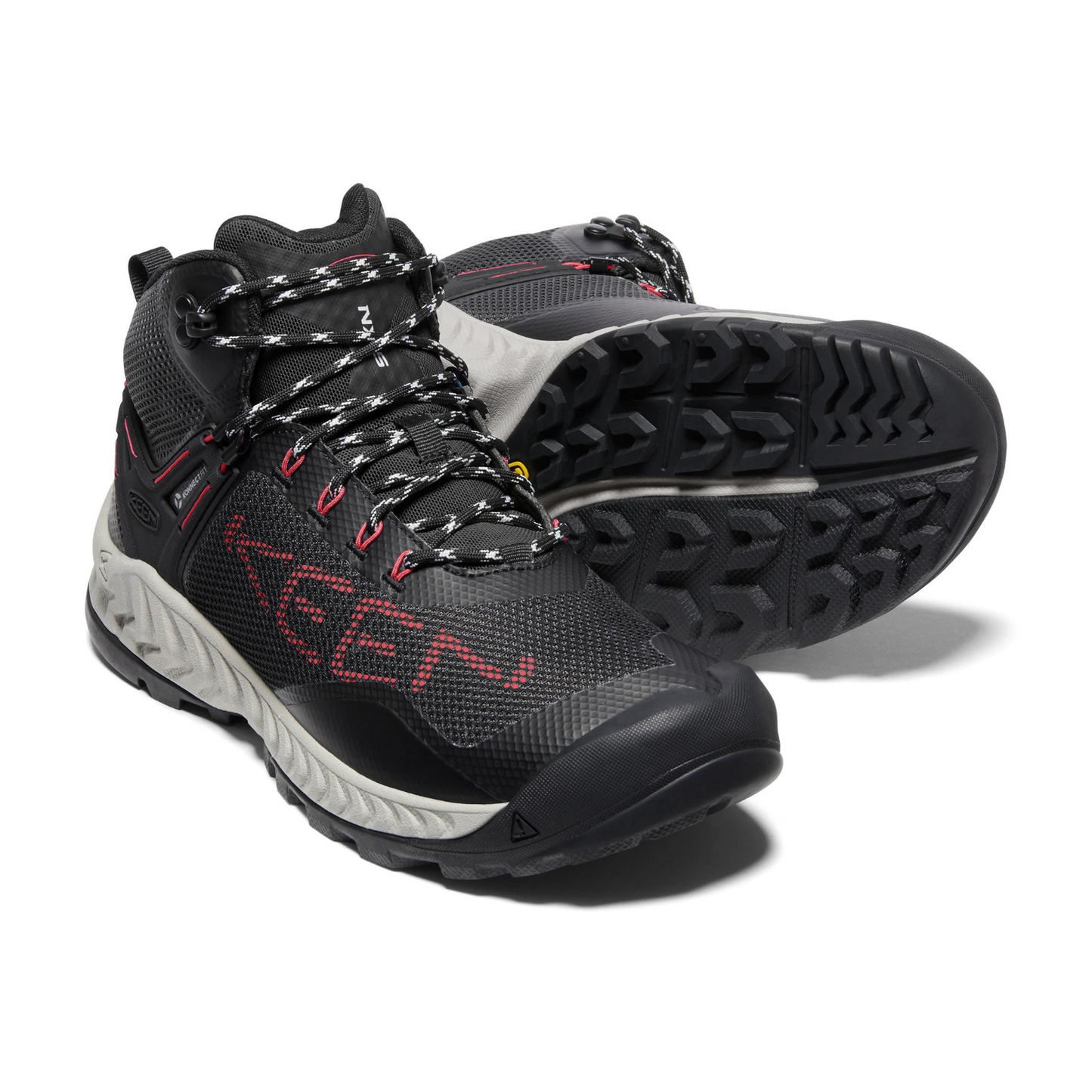 Botas Keen Nxis Evo Mid WP Negras Hombre | Outdoor Adventure Colombia