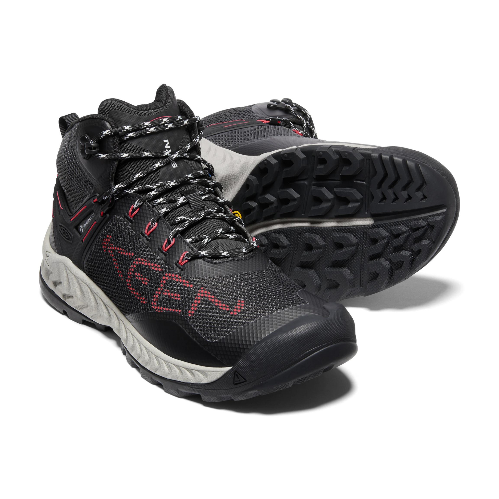 Botas Keen Nxis Evo Mid WP Negras Hombre | Outdoor Adventure Colombia