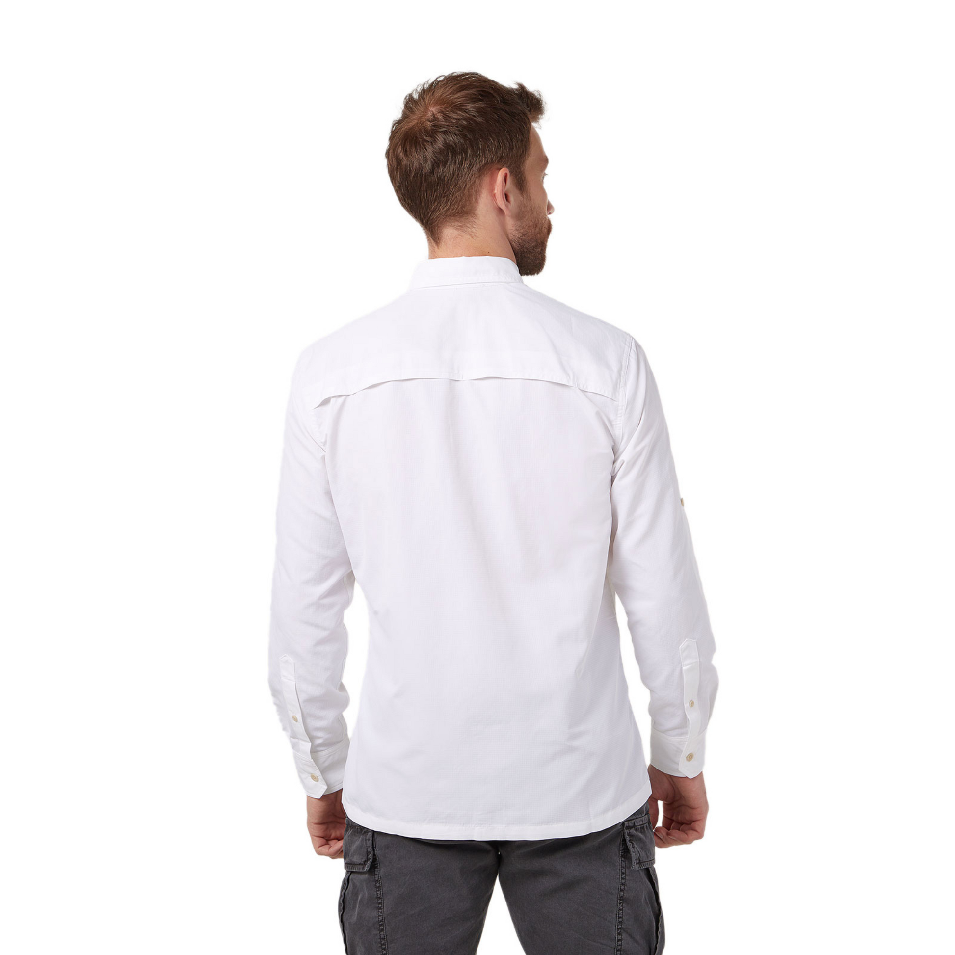 Camisa Blanca Eddie Bauer Ripstop Hombre | Outdoor Advenuture Colombia