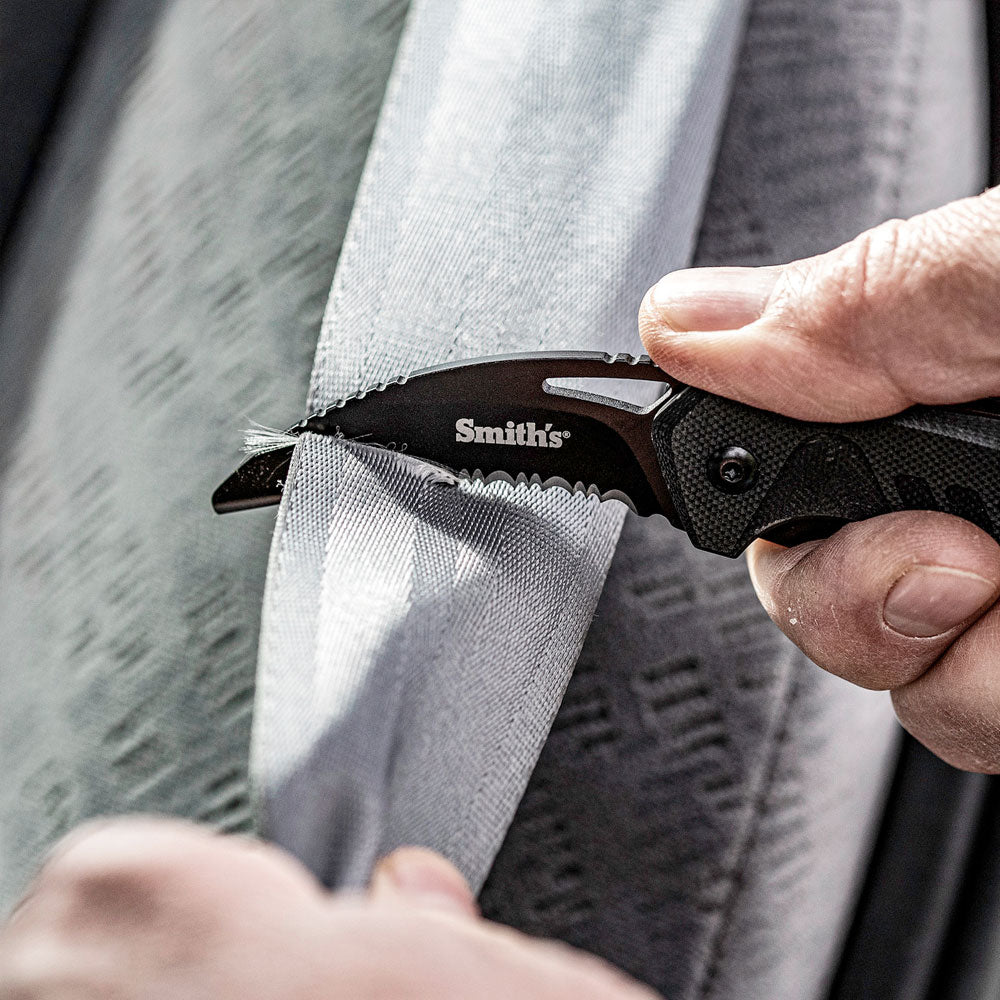 CUCHILLA RESCUE MULTITOOL SMITH - NEGRO