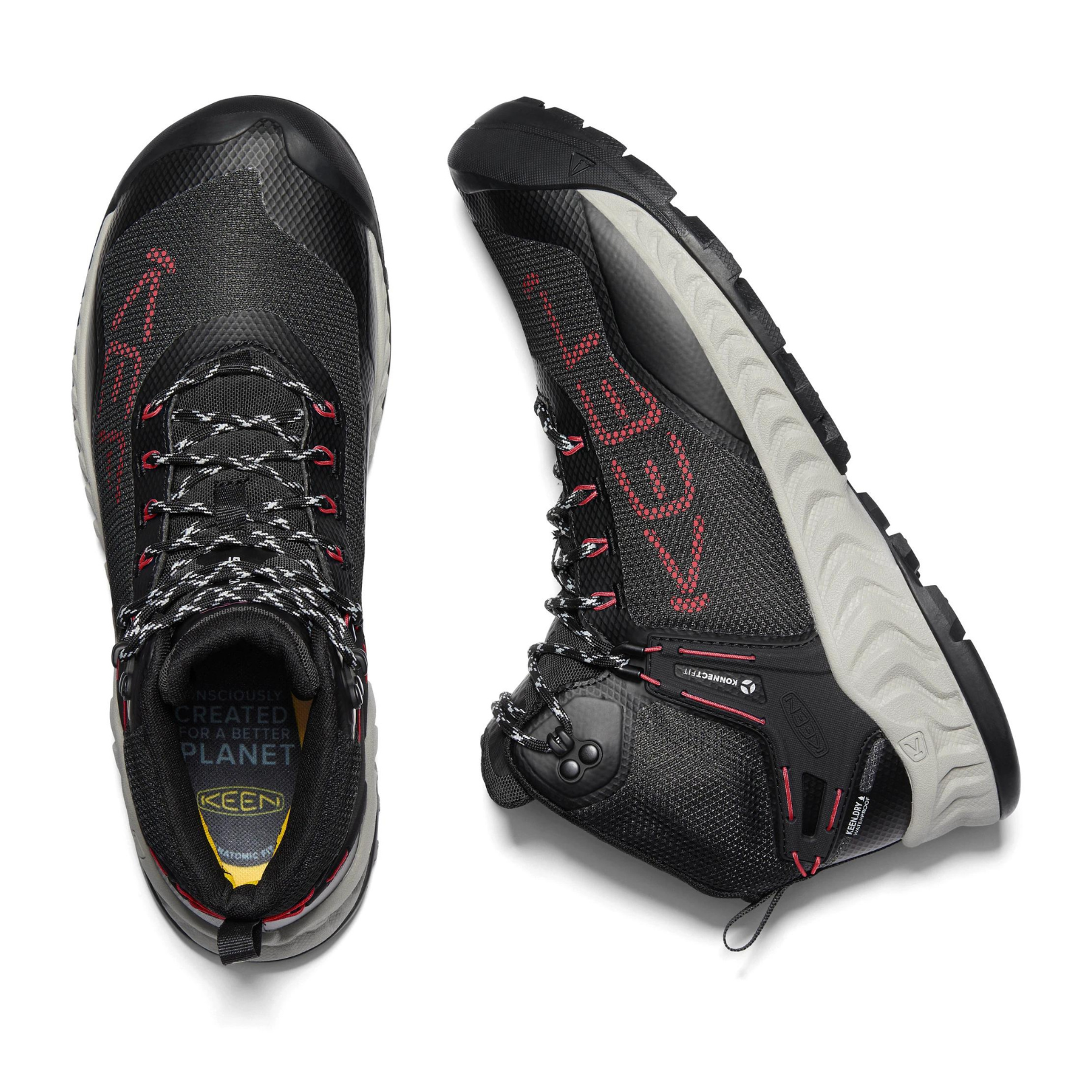 Botas Keen Nxis Evo Mid WP Negras Hombre | Outdoor Adventure Colombia
