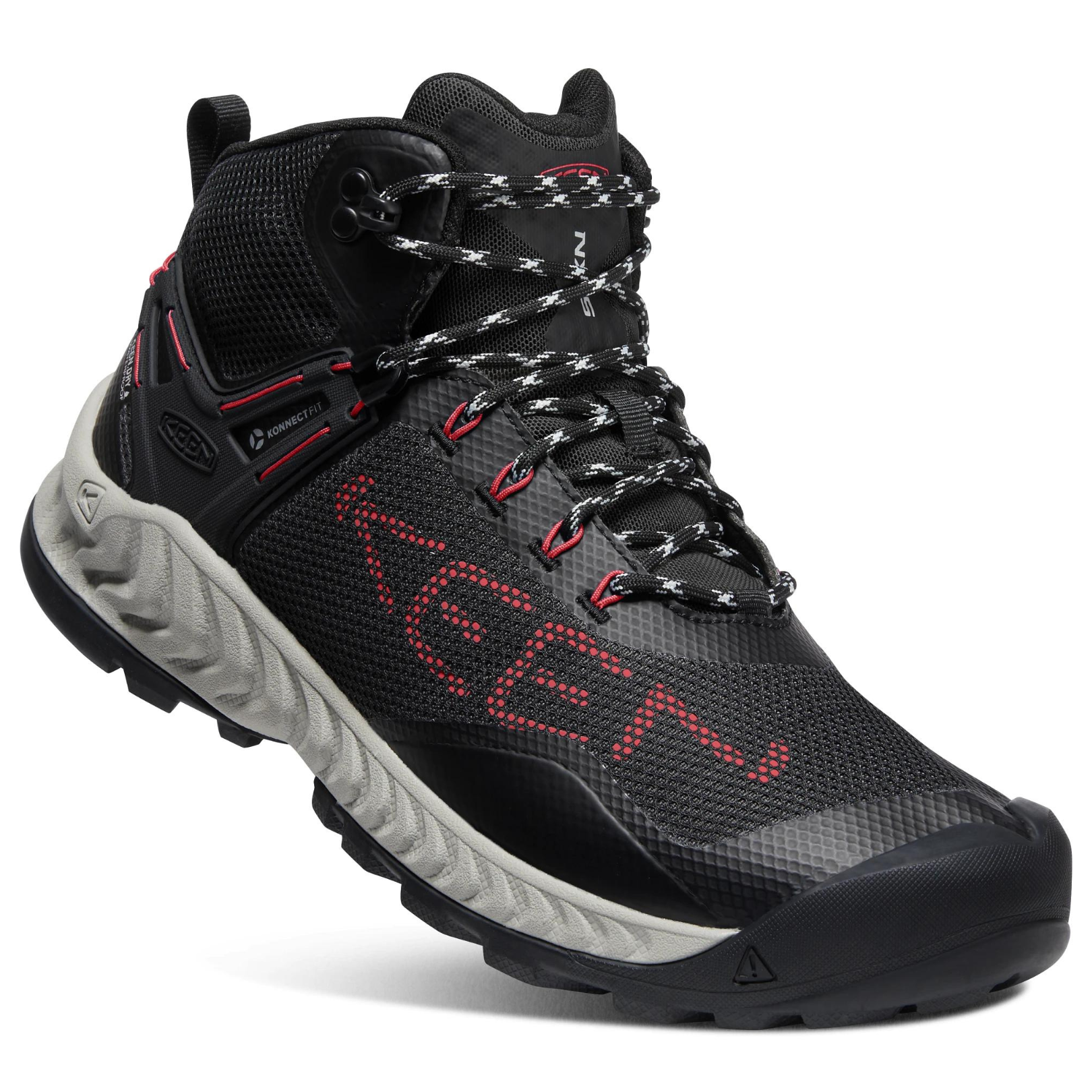 Botas Keen Nxis Evo Mid WP Negras Hombre | Outdoor Adventure Colombia