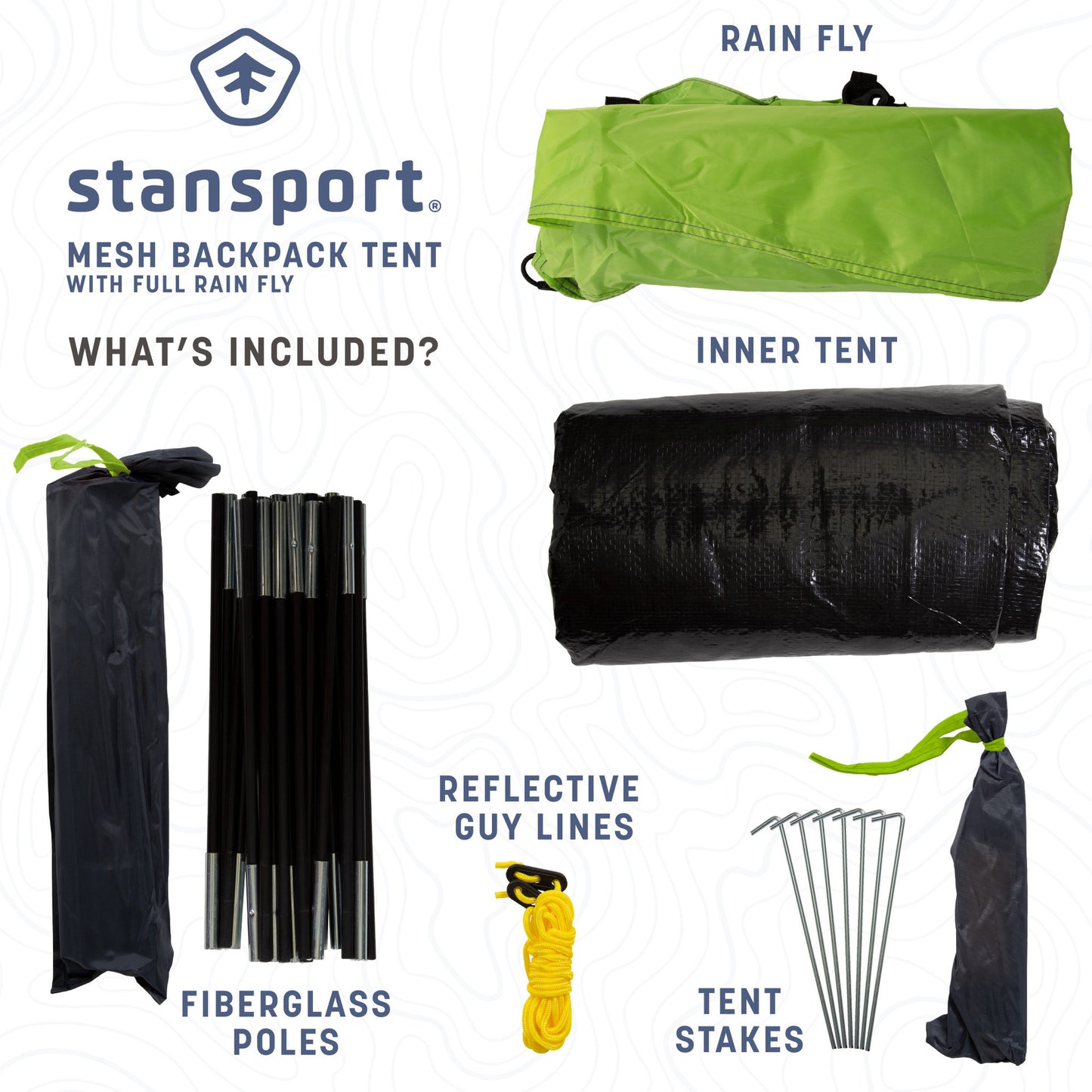 TIENDA DE CAMPAÑA STANSPORT STARLITE I - 2 PERSONAS
