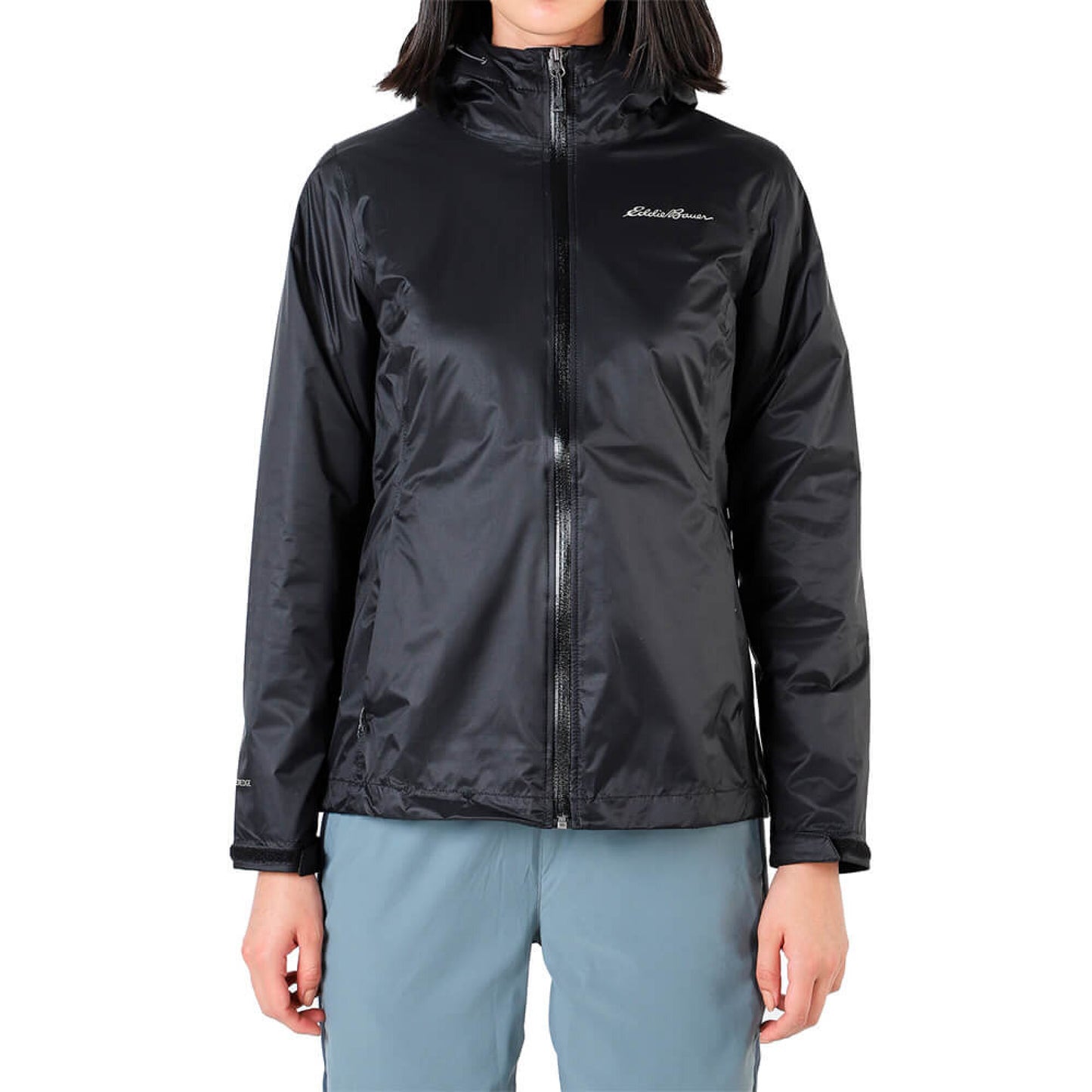 JACKET IMPERMEABLE PARA MUJER EDDIE BAUER CLOUD CAP - NEGRO