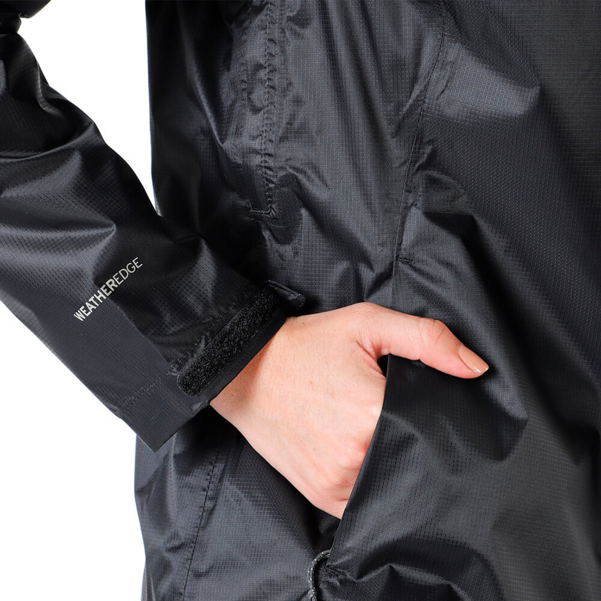 JACKET IMPERMEABLE PARA MUJER EDDIE BAUER CLOUD CAP - NEGRO#NEGRO